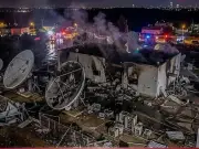 الحرس الثوري الإيراني يدمر مركز اتصالات الأقمار الصناعية الإسرائيلي جنوب تل أبيب