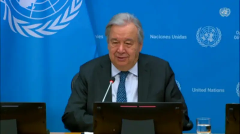 الأمين العام للأمم المتحدة يرحب بوقف إطلاق النار بين إيران والولايات المتحدة بعد 40 يوماً من الصراع