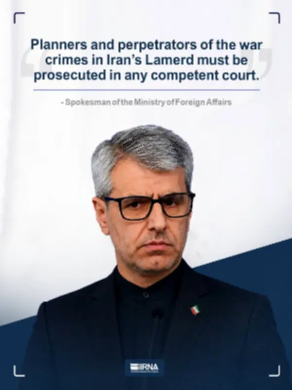 مجازات عاملان جنگ‌افروز آمریکایی-ایرانی لامرد ضروری است