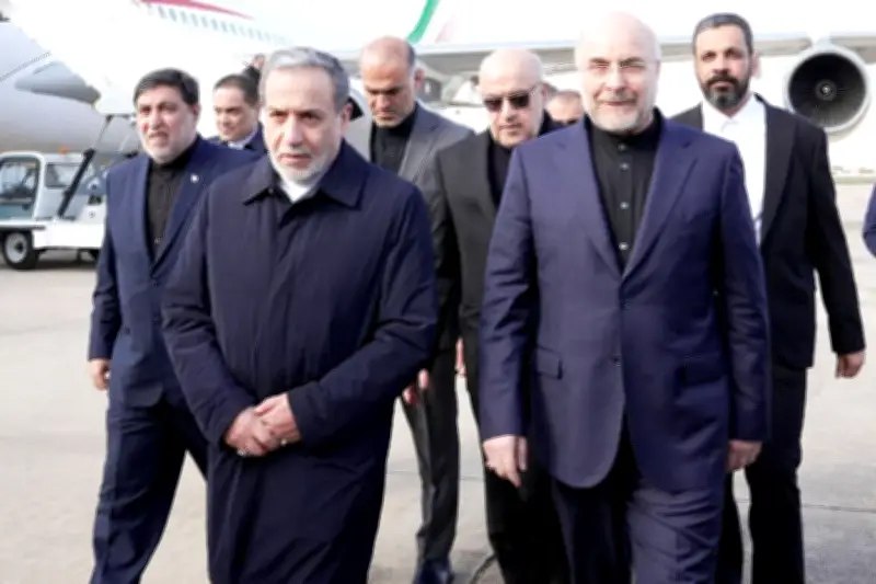 وفد إيراني برئاسة رئيس البرلمان يزور قطر