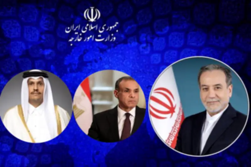 عراقچی با همتایان مصری و قطری خود گفت‌وگو کرد