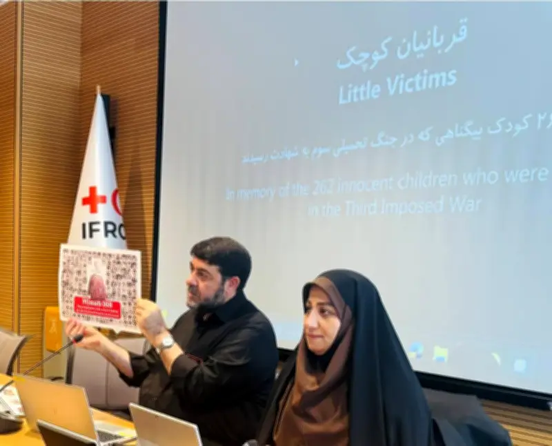 الهلال الأحمر الإيراني يستغل زيارة جنيف لإبراز جهوده الإنسانية