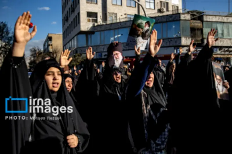 موكب تشييع الشهيد القائد في طهران